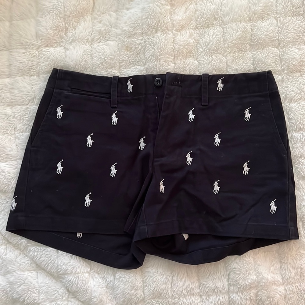Ralph Lauren Navy Blue Sport Shorts